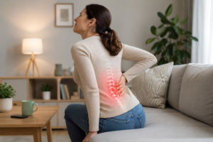 Back discomfort degenerative disc disease